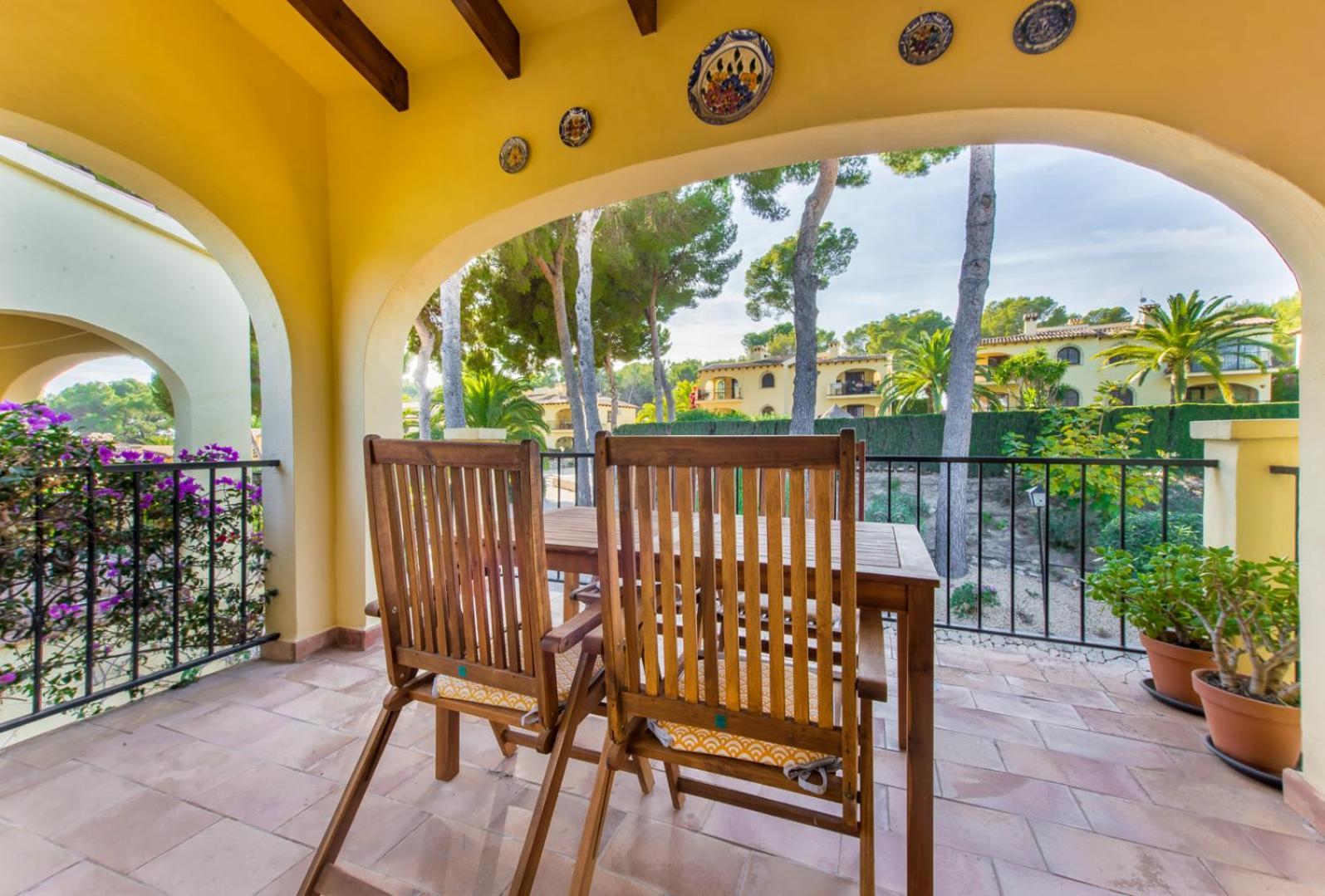 Apartamento En Moraira Con Piscina Extérieur photo