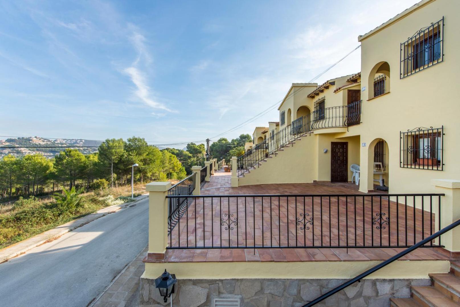 Apartamento En Moraira Con Piscina Extérieur photo